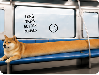 Long Doge meme