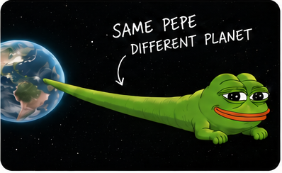 Long Pepe meme